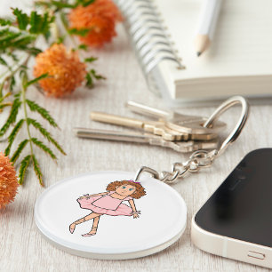 Ballerina Keychain