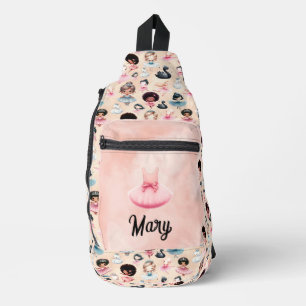 Ballerina kid sling bag