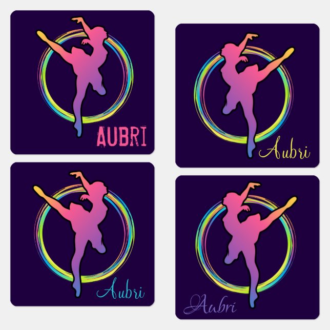 Ballerina Labels (Group)