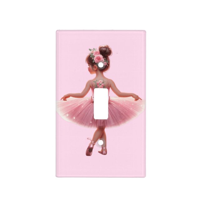 Ballerina Light Switch Cover (Front)
