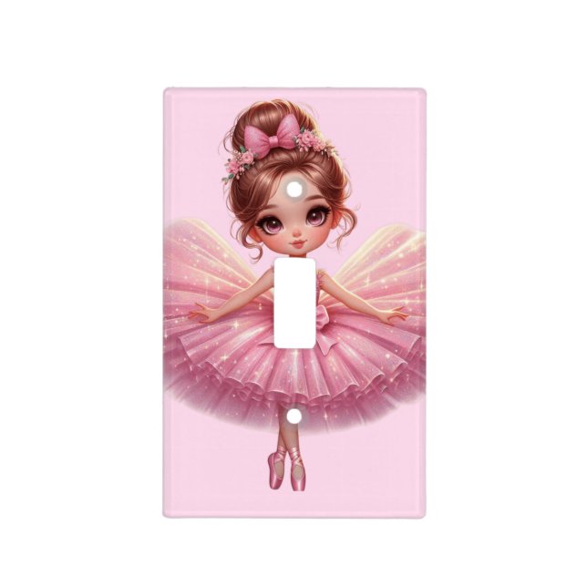 Ballerina Light Switch Cover (Front)