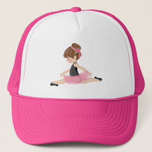 Ballerina Lover Pink Trucker Hat