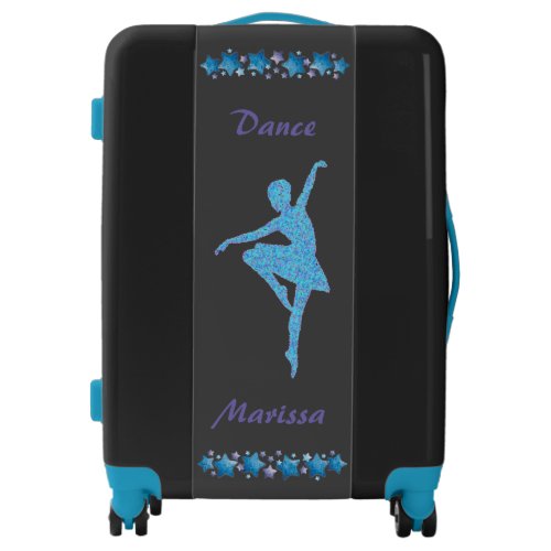 Ballerina Luggage for Girls who love Dance