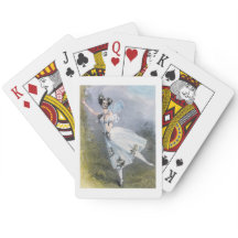 Ballerina Marie Taglioni Playing Cards (Poker)