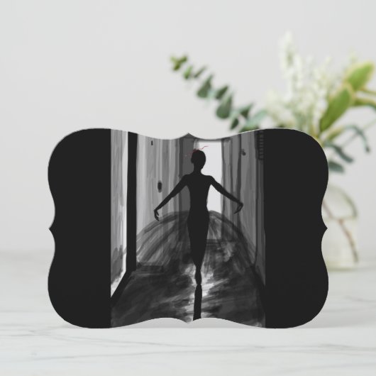 Ballerina Matte 5" x 7", Standard white envelopes (Standing Front)