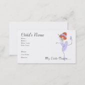 Ballerina Mommy/Daddy Cards (Front/Back)