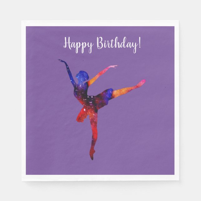 Ballerina Napkins (Front)