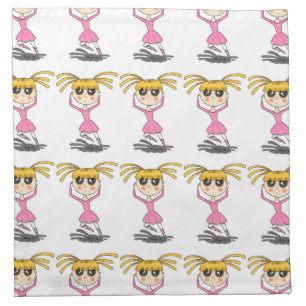 Ballerina Napkins - Set of 4