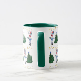 Ballerina New Year Black 325 ml  Ringer Combo Mug