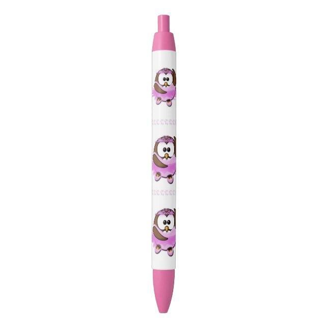 ballerina owl pen (Front Vertical)