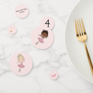 Ballerina Party Confetti Table Decor
