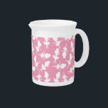 Ballerina Pattern, Ballet Girls, Ballet Dance Beverage Pitcher<br><div class="desc">Cute,  fun and adorable pattern with ballerinas. Modern and trendy gift,  perfect for the ballet lover in your life.</div>