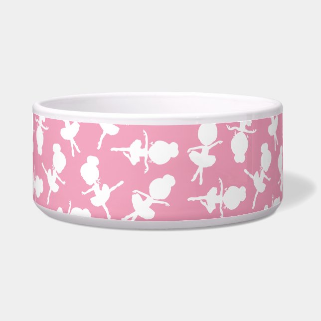 Ballerina Pattern, Ballet Girls, Ballet Dance Bowl (Front)