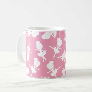 Ballerina Pattern, Ballet Girls, Ballet Dance Coffee Mug