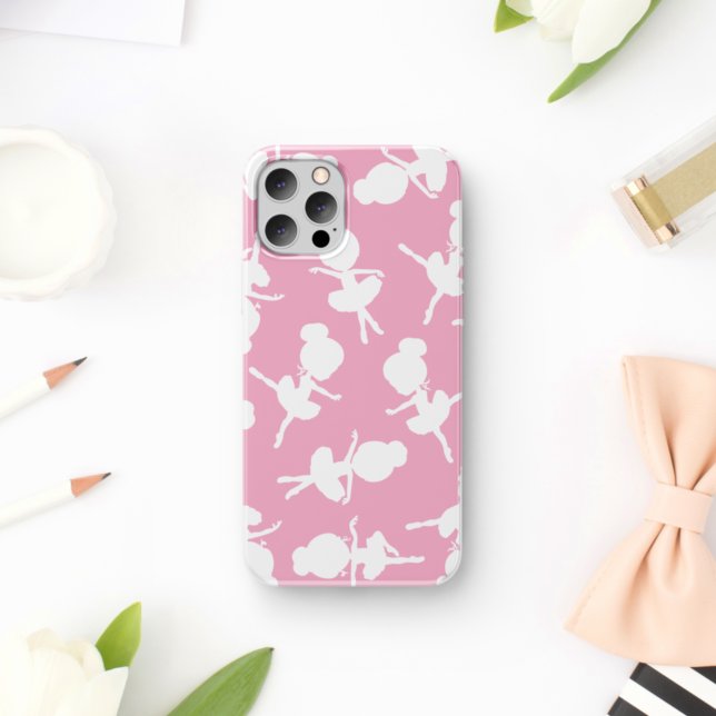 Ballerina Pattern, Ballet Girls, Ballet Dance iPhone Case (Creator Uploaded)