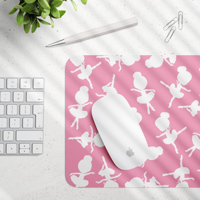 Ballerina Pattern, Ballet Girls, Ballet Dance Mouse Pad (Creator Uploaded)