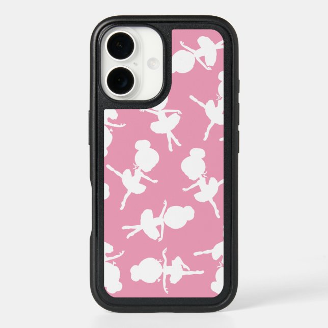 Ballerina Pattern, Ballet Girls, Ballet Dance Otterbox iPhone Case (Back)