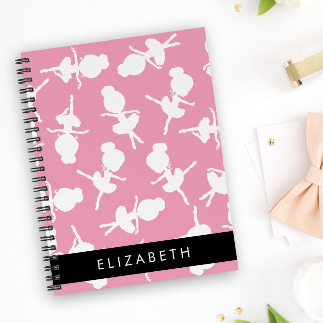 Ballerina Pattern, Ballet Girls, Dance, Your Name Planner (Creator Uploaded)