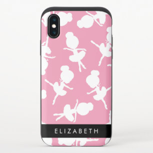 Ballerina Pattern, Ballet Girls, Dance, Your Name iPhone X Slider Case
