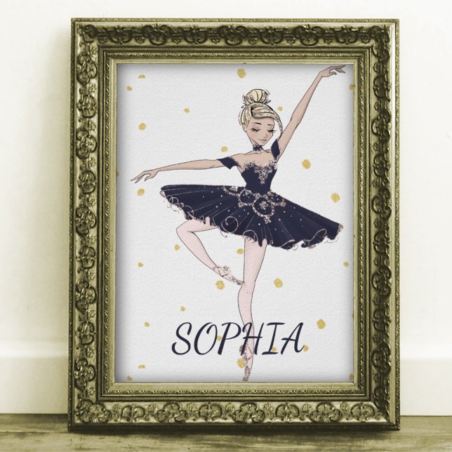 Ballerina Personal Gold Spots Poster (Creator Uploaded)