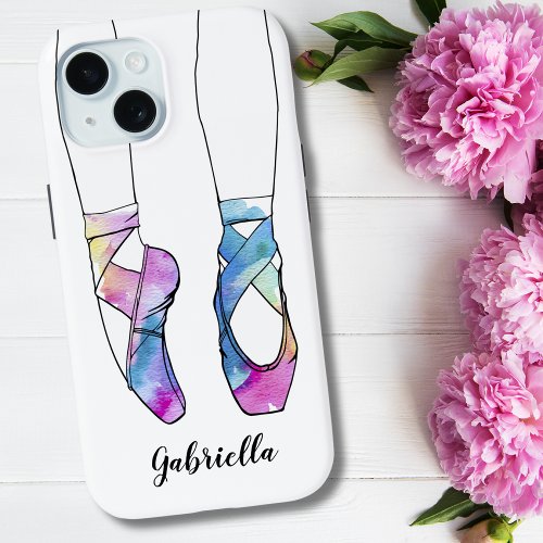 Ballerina Personalized Ballet iPhone 15 Case