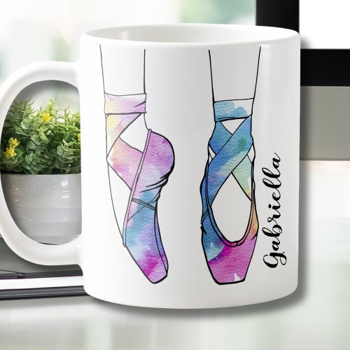 Ballerina Personalized Ballet Coffee Mug