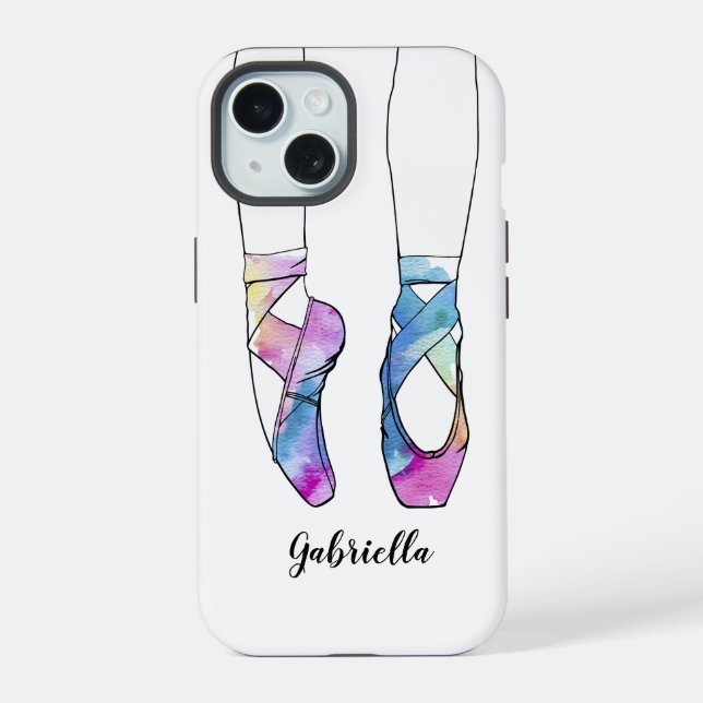 Ballerina Personalized Ballet Iphone Case (Back)