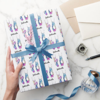 Ballerina Personalized Ballet Wrapping Paper