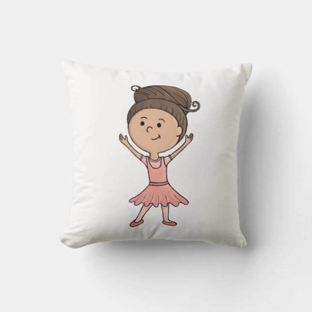 Ballerina Pillow (Front)