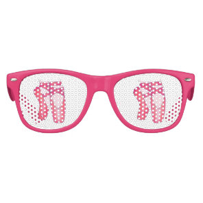 Ballerina Pink Ballet Dance Pointe Toe Shoes Kids Sunglasses
