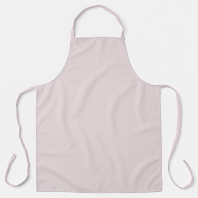 Ballerina Pink Solid Color  Apron (Front)
