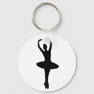 BALLERINA PIROUETTE EN POINTE (Ballet Dancer) ~ Keychain