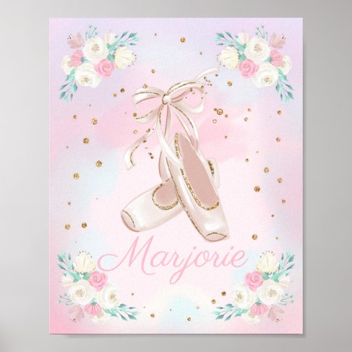 Ballerina Pointe Poster