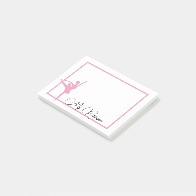 Ballerina Post-it Notes (Angled)