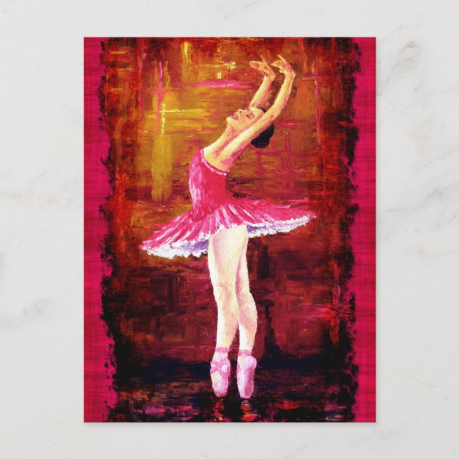 Ballerina Postcard (Front)