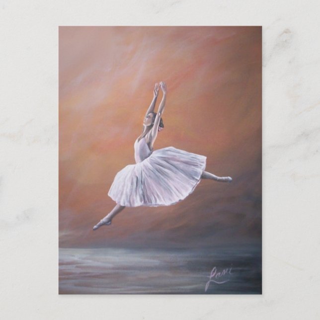 Ballerina Postcard (Front)