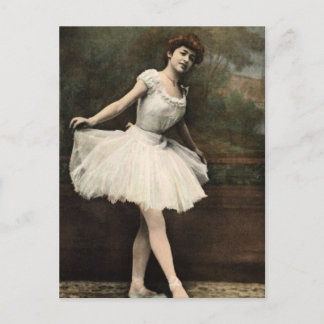 Ballerina Postcard