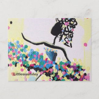 Ballerina Postcard