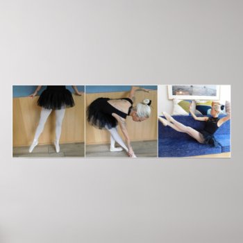 Ballerina Poster by jetglo at Zazzle