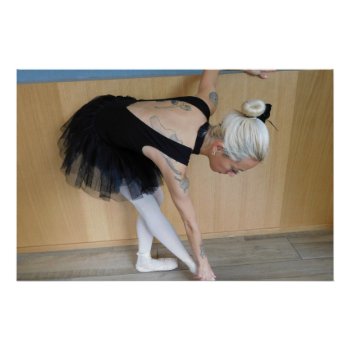 Ballerina Poster by jetglo at Zazzle