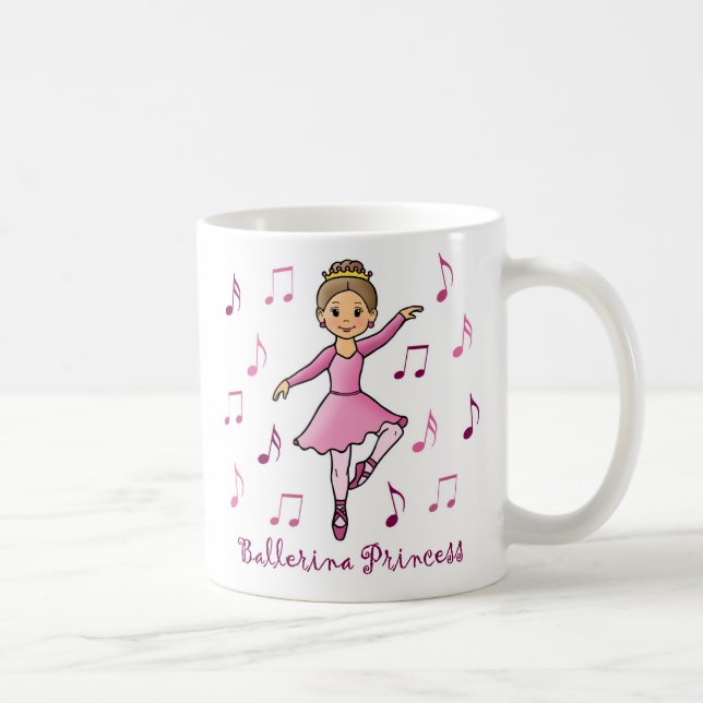 Ballerina Princess Coffee Mug (Right)