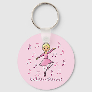 Ballerina Princess Keychain