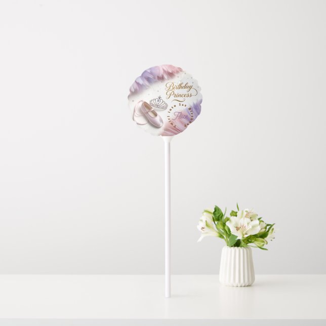 Ballerina Princess Party - Twirl into Magic! Balloon (In Situ)