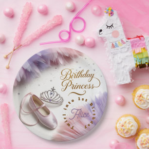 Ballerina Princess Party - Twirl into Magic! Paper Plates