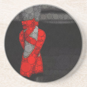 Ballerina Shoes Cute Ballet Drink Coaster