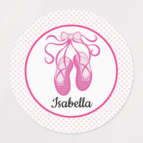 Ballerina Shoes Kids Labels