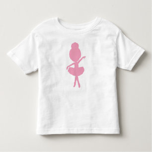 Ballerina Silhouette, Ballet Dancer, Ballet Girl Toddler T-shirt