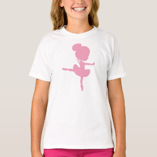Ballerina Silhouette, Ballet Girl, Ballet Dance T-Shirt