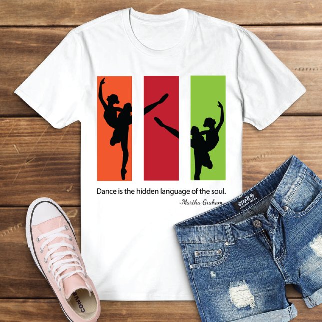 Ballerina Silhouettes Dancing Tri-Blend Shirt (Creator Uploaded)