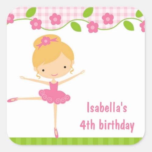 Ballerina Sticker